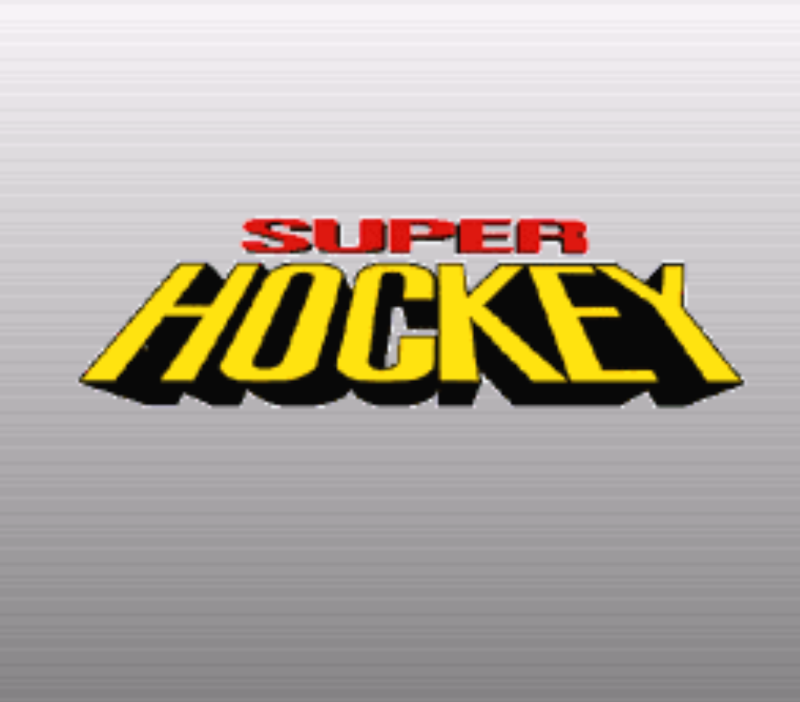 Super Hockey Title Screen